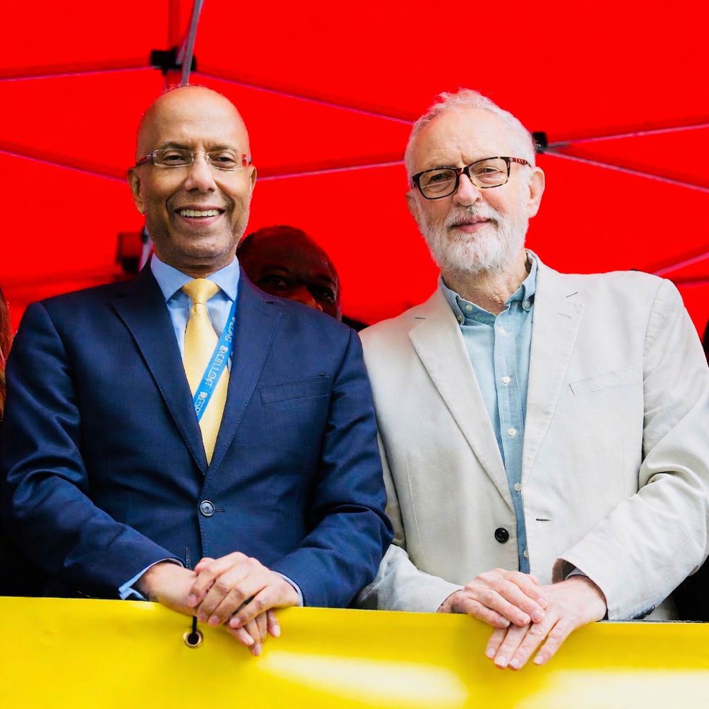 Jeremy Corbyn and Lutfur Rahman